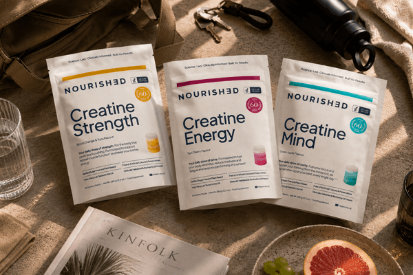 Nourished launches precision manufactured creatine range with three targeted gummy formulas
