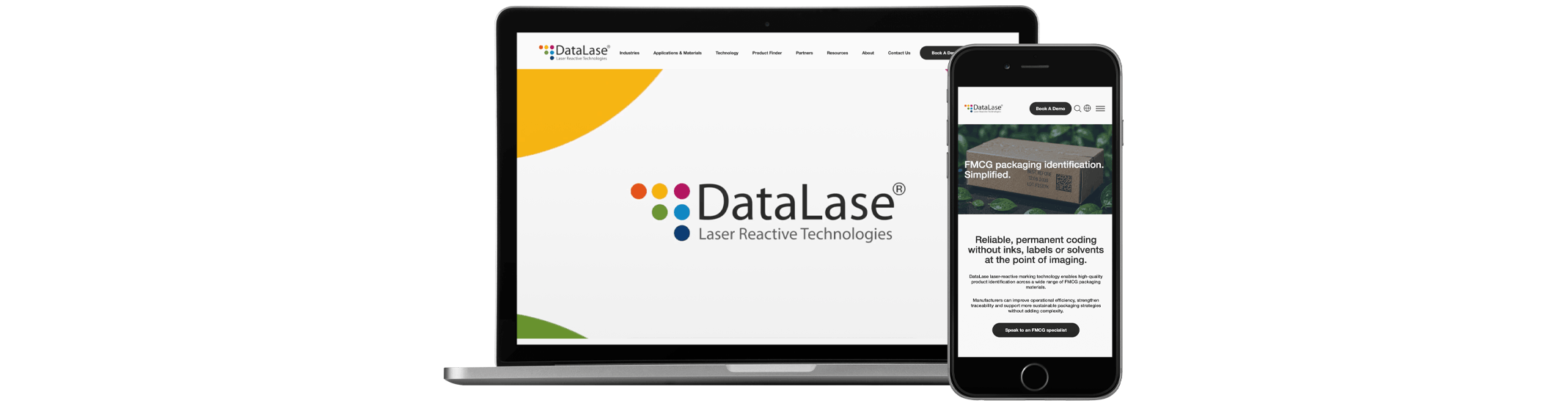 DataLase launches new website to showcase the future of product identification