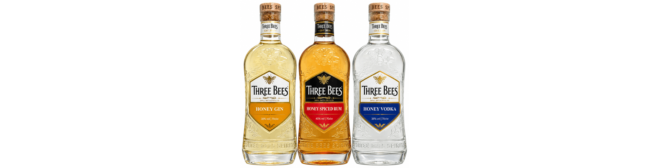 Three Bees Spirits Win a Diamond Retail Distribution Deal