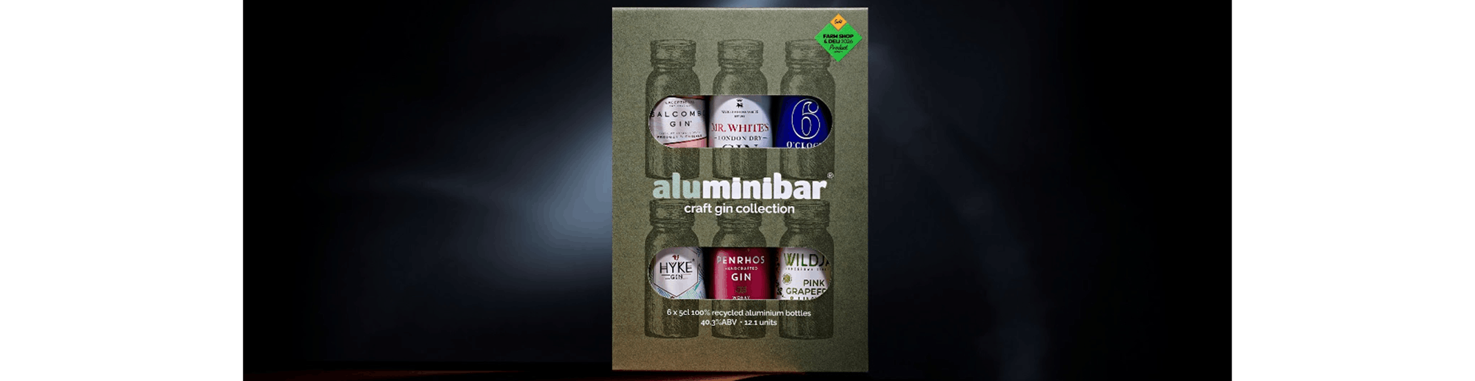 Sustainable craft gin discovery reimagined as aluminibar® launches