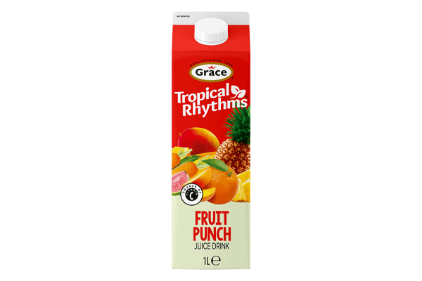 Top Caribbean drinks brand unveils refreshed one-litre Grace Tropical Rhythms packs
