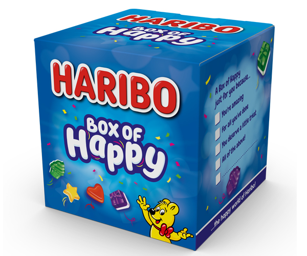 HARIBO launches NEW Box of Happy treats to expand gifting range.