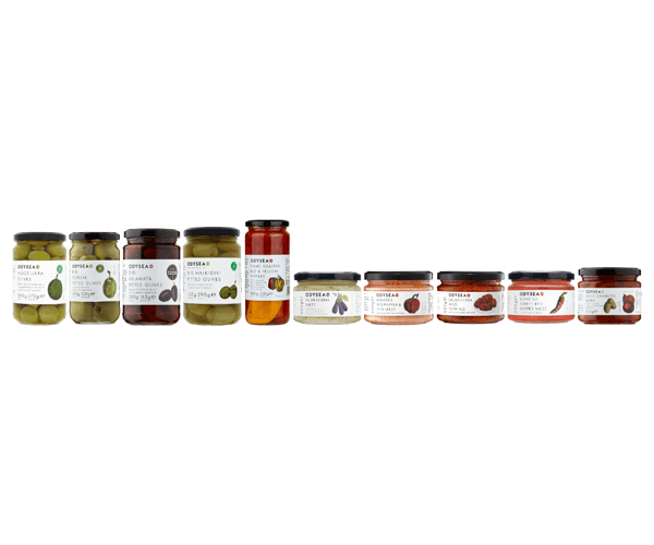 Odysea Brings Authentic Greek Olives and Meze to Tesco with Listing of 10 Products 