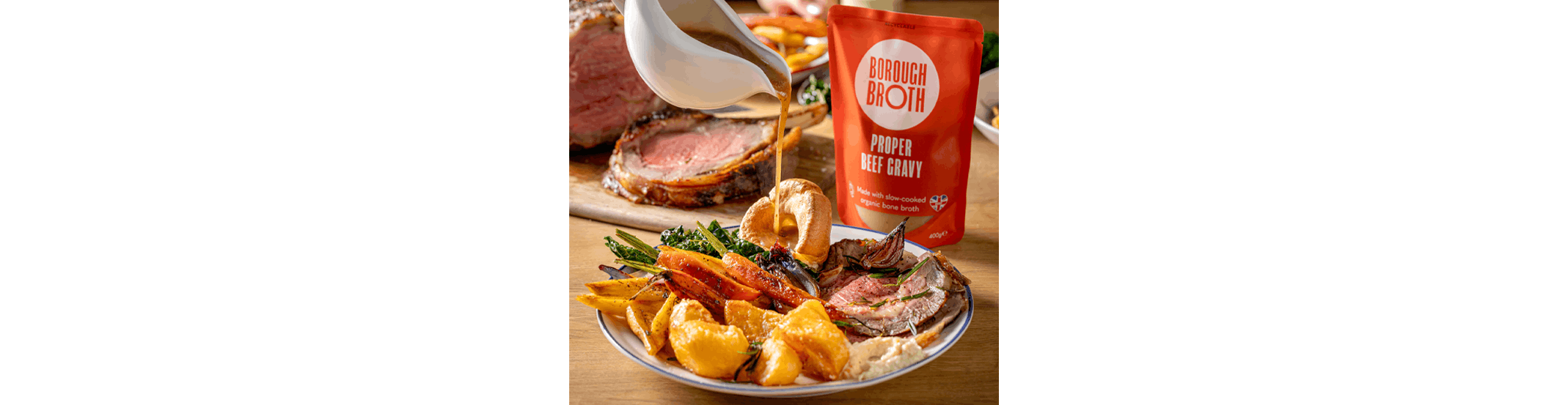 Borough Broth makes a ‘Proper’ move into chilled gravy with Sainsbury’s launch