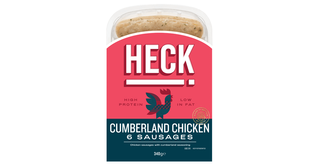 Heck! Expands Chicken Range with New Cumberland Chicken Sausages