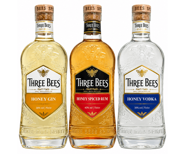 Three Bees Spirits Win a Diamond Retail Distribution Deal