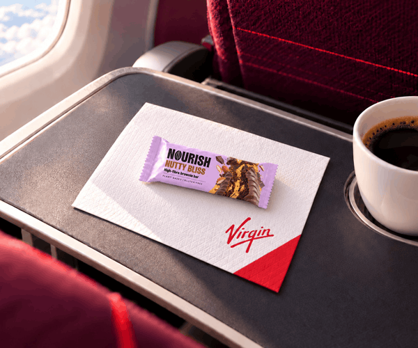 Nutty Bliss, High Fibre Brownie Bars Are Adopted By Virgin Airways 