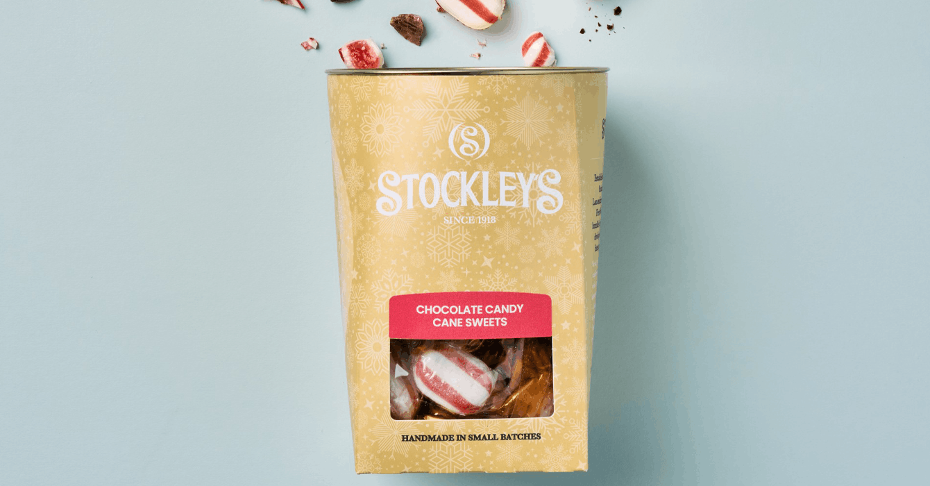 Stockley’s Introduces Chocolate Candy Cane Sweets &  A New Look Lancashire Mix To Its Seasonal Confectionery Stable