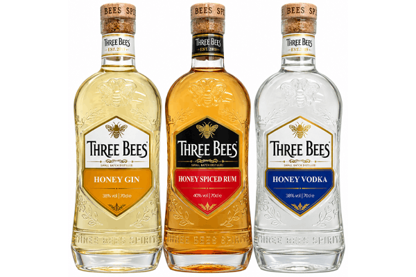 Three Bees Spirits Win a Diamond Retail Distribution Deal