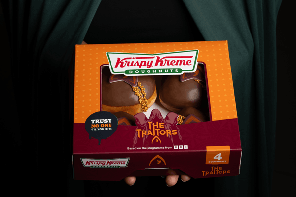 Trust no one ‘till you bite! KRISPY KREME® Unveils Brand New The Traitors Doughnut to sweeten the ultimate game of Betrayal