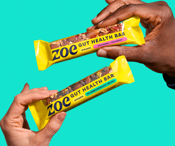 The ZOE Gut Health Bar, designed by gut health scientists, proves snacking can be healthy as well as delicious 