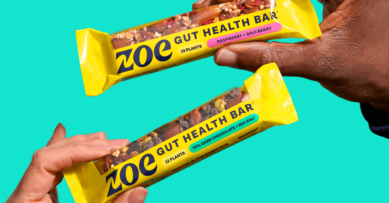 The ZOE Gut Health Bar, designed by gut health scientists, proves snacking can be healthy as well as delicious 